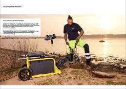 Industriefotograf Werbefotografie Kanalsanierung am Strand