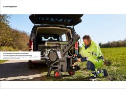 Industriefotograf Werbefotografie Kanalsanierung Inspektion Geräteaufbau