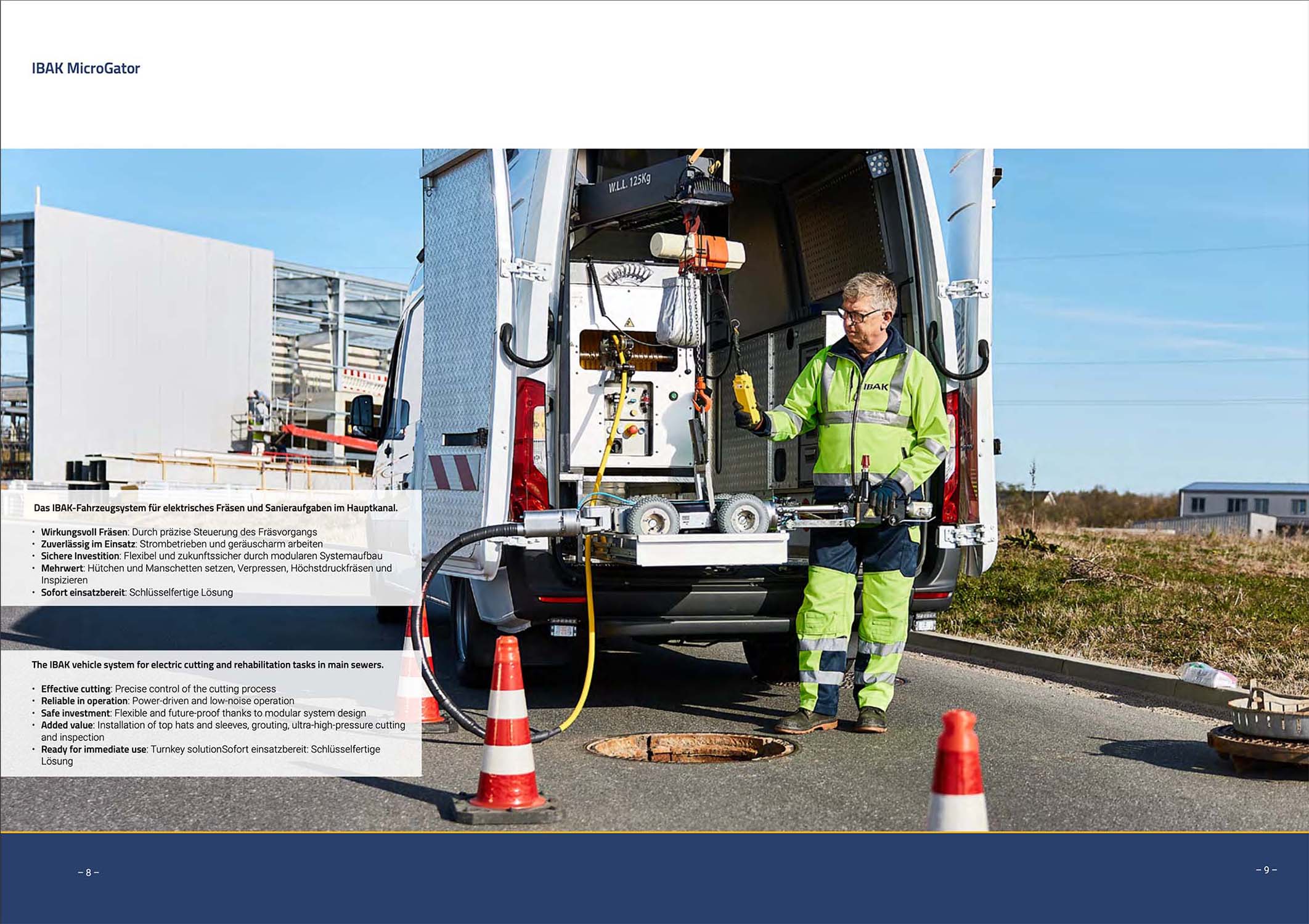 Industriefotograf Werbefotografie Kanalsanierung