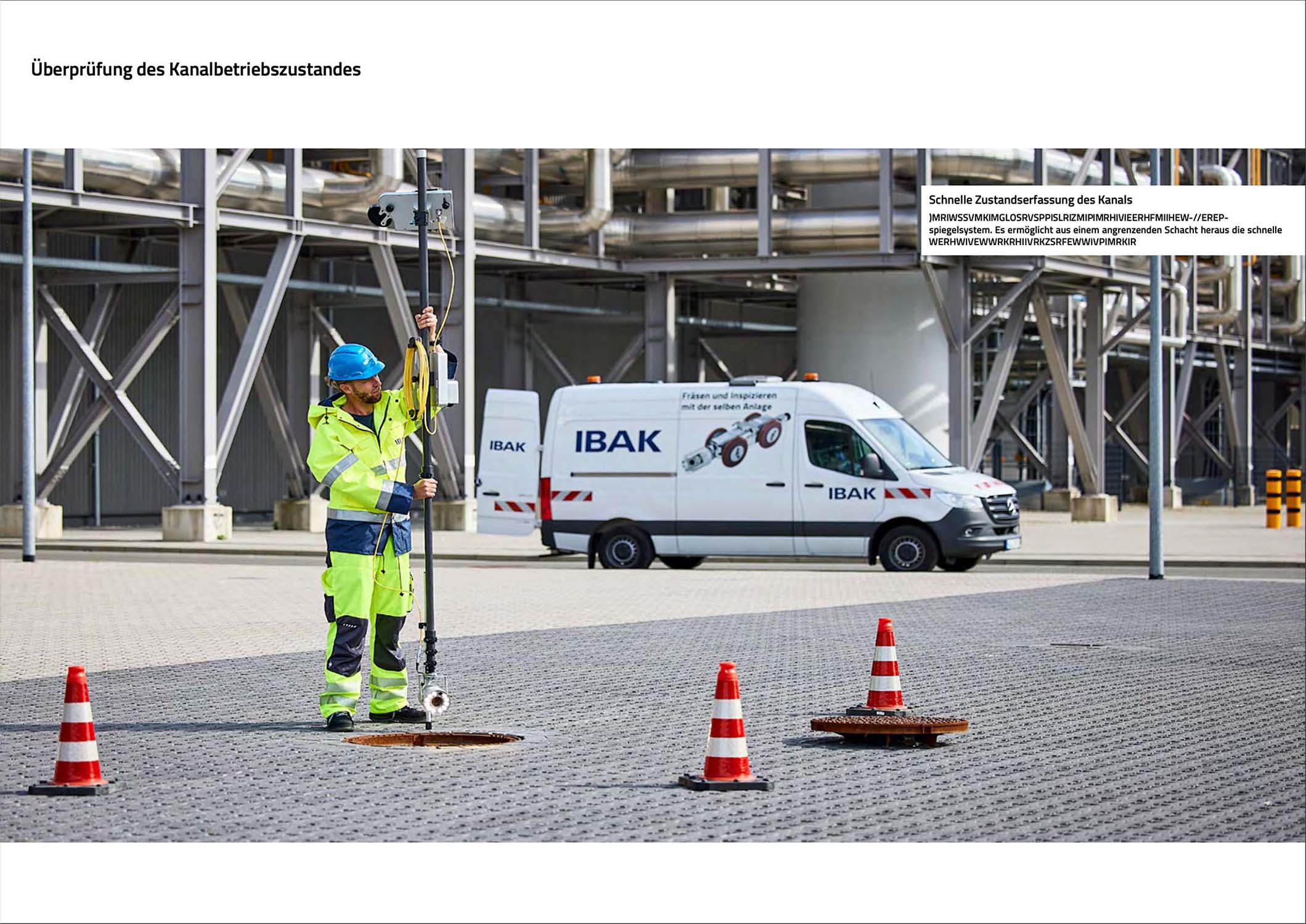 Industriefotograf Werbefotografie Kanalsanierung Industrial